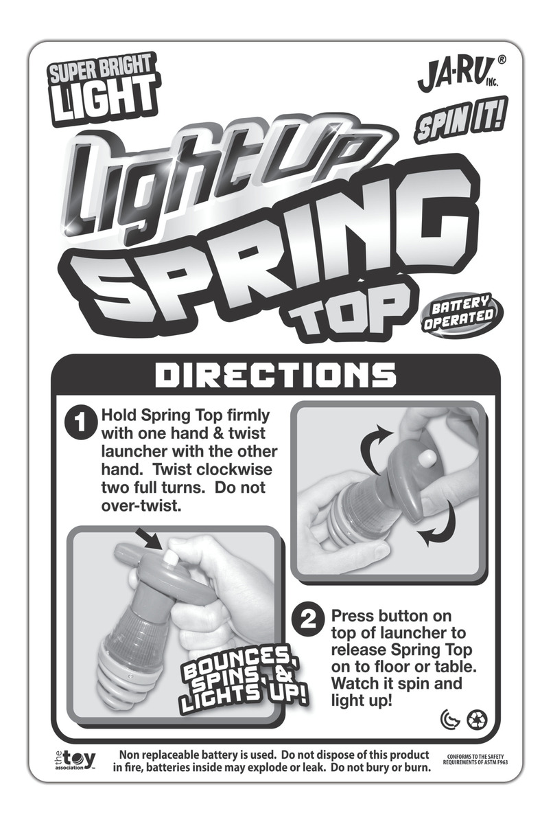 Trompos Luces Flash Spin It Super Bright Ja Ru Trex
