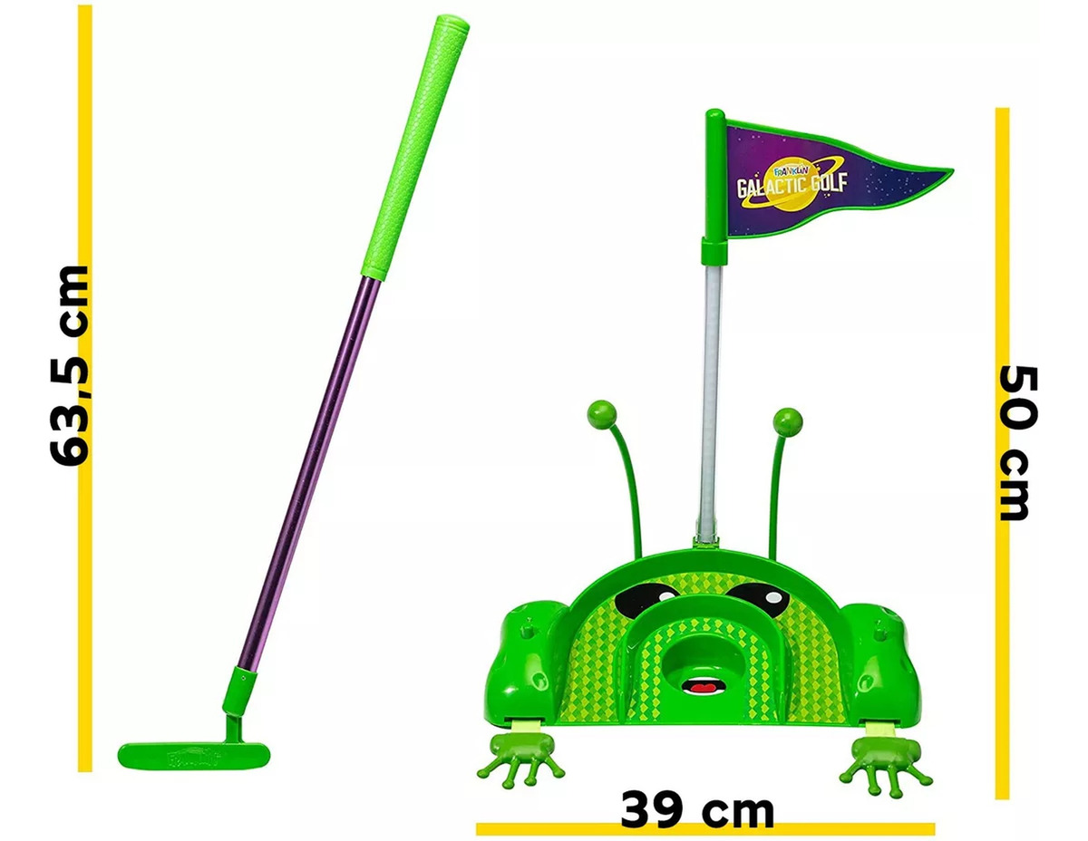 Juego Golf Galactico Infantil Franklin Deporte C/ Luz Trex