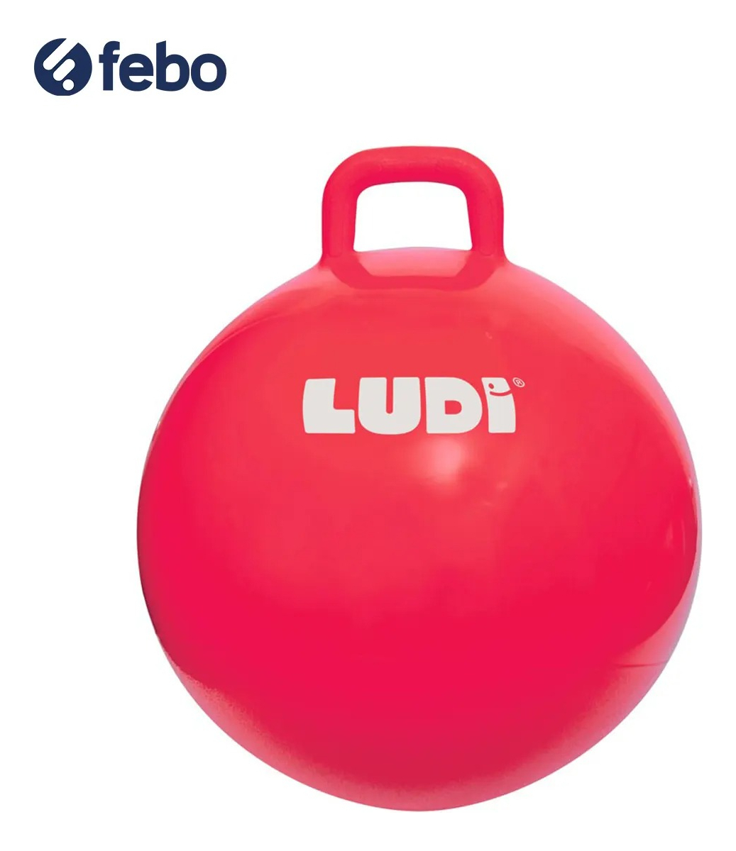 Saltarina Roja Ludi Ballon Sauteur Xxl Rouge 55cm Juguete