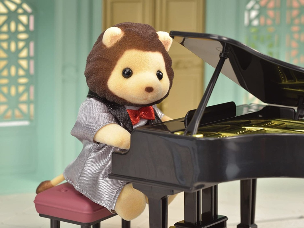 Sylvanian Families Set Cocierto De Piano + León Pianista Tx