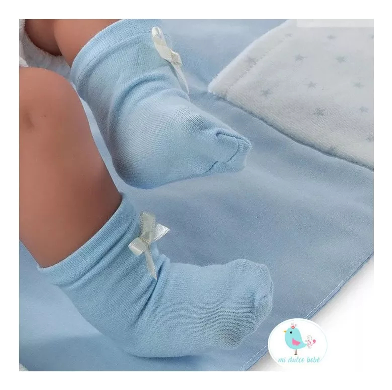 Bebe Reborn Llorens Realista Lloron Ropa + Accesorios Trex