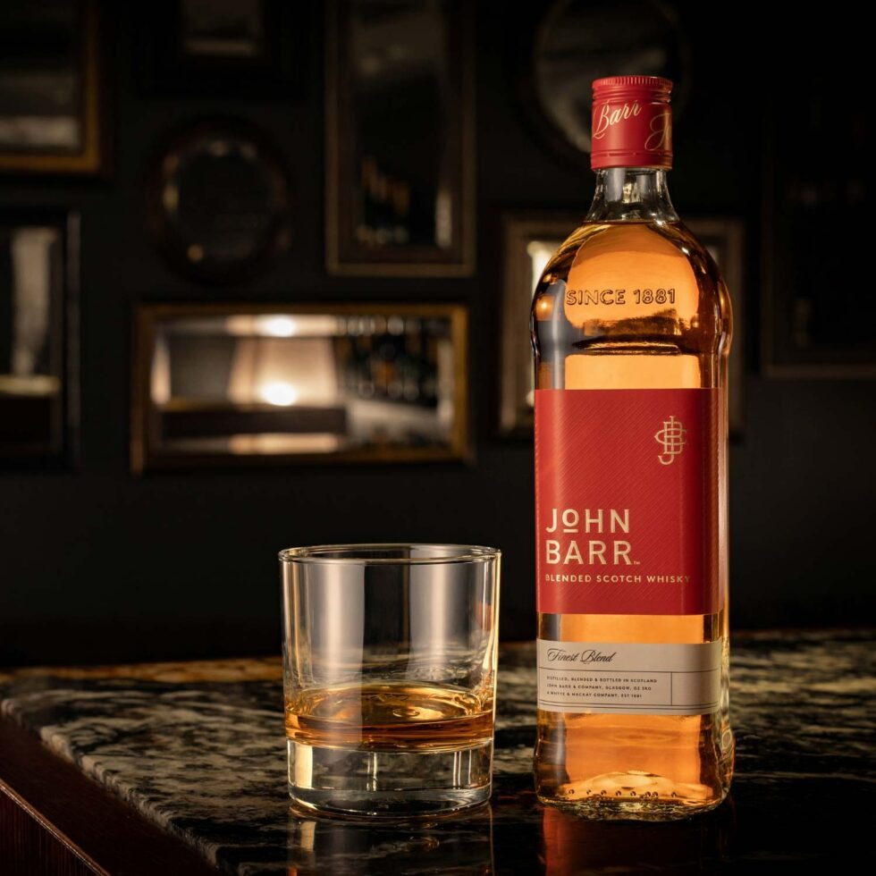 Whisky John Barr Botella 1litro Escoces Mejor Mezcla Trex