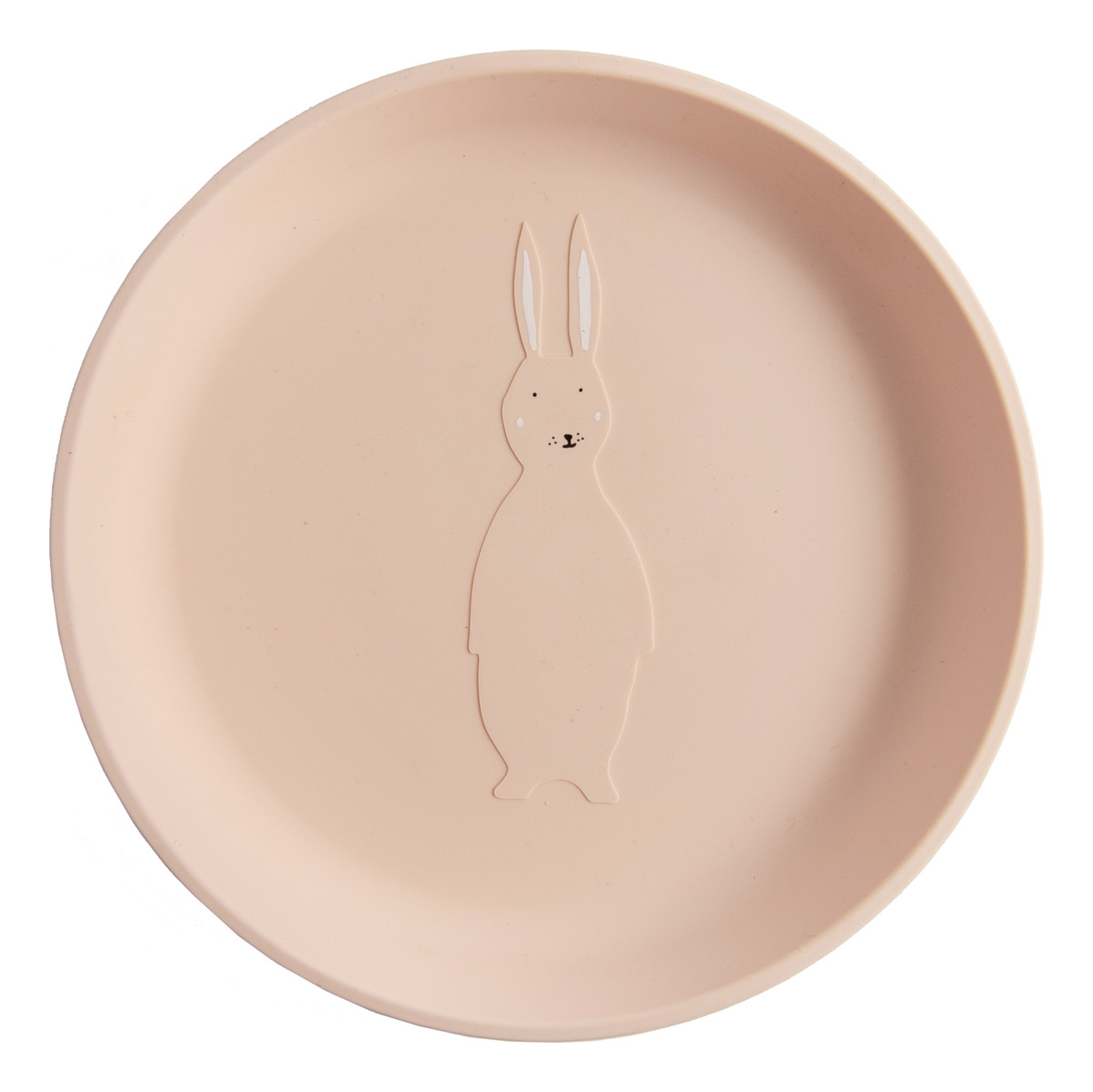 Plato Silicona Coneja Colores Niños Diversion Trixie Trex