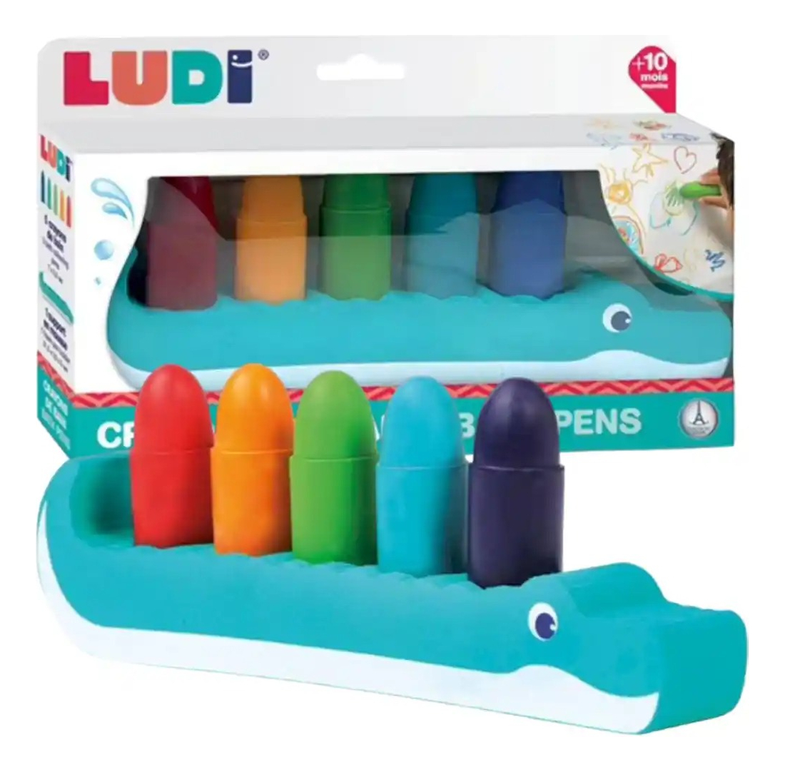 Crayones Para Baño Ludi Entretenimiento Creativo Para Niños