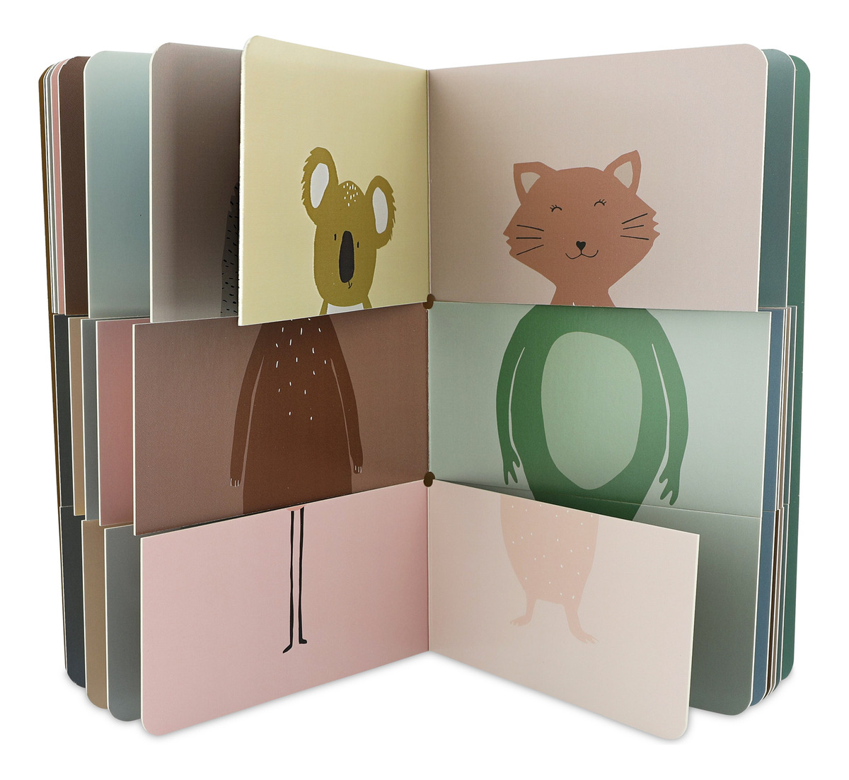 Libro Flip-flap Infantil Animales Trixie Aprendizaje Tx