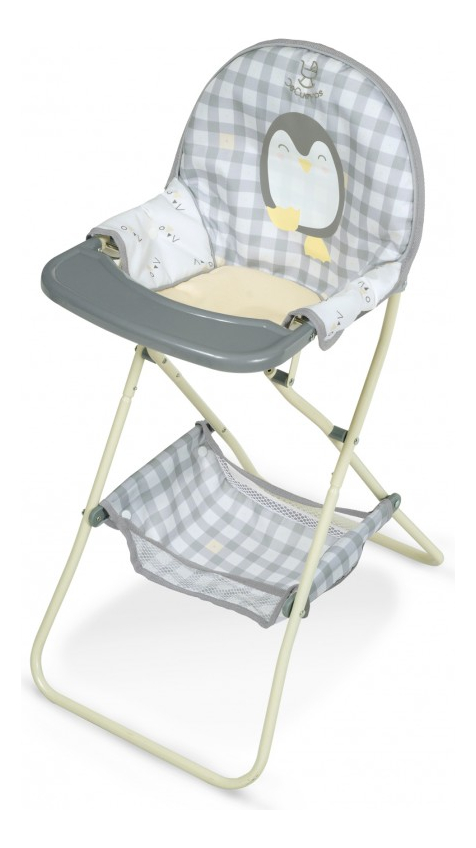 Silla De Comer Juguete De Cuevas Niños Muñeca Bebe Trona Tx