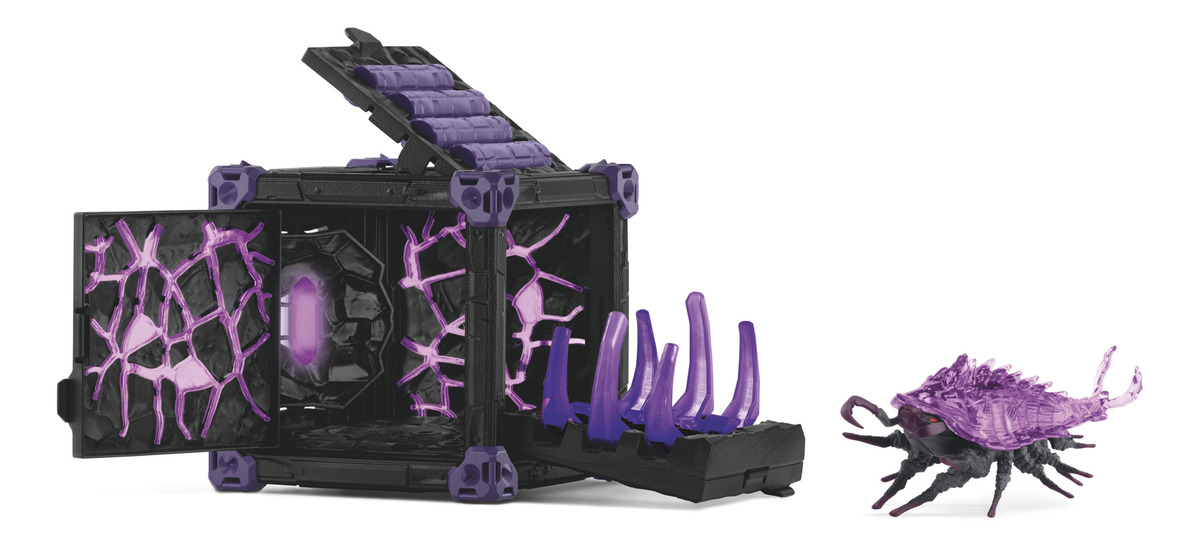 Set Figuras Jaula Monstruos Isopodo Sombra Eldrador Schleich