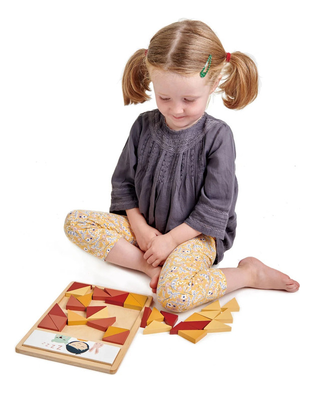 Puzzle Rompecabezas Edredón Tender Leaf Madera Infantil Trex