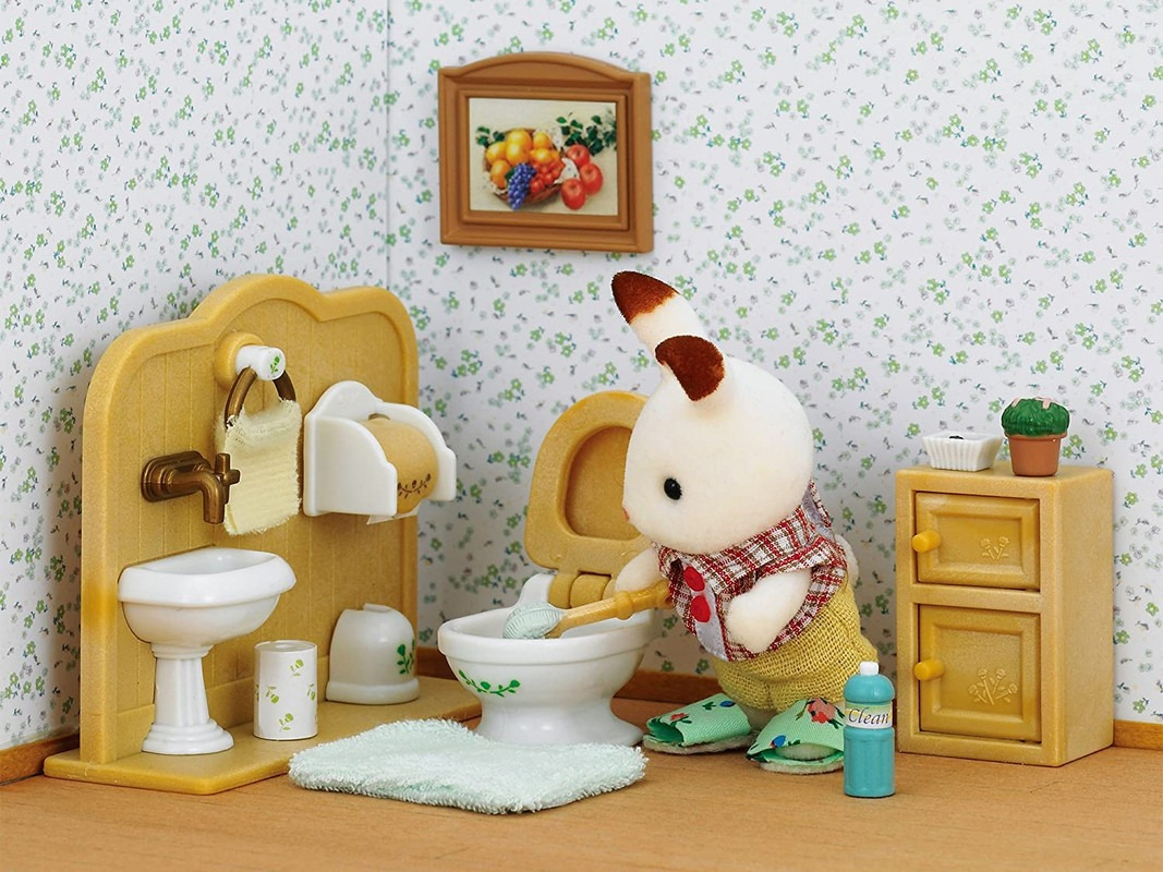 Sylvanian Families Hermano Conejo De Chocolate Juguete Niños