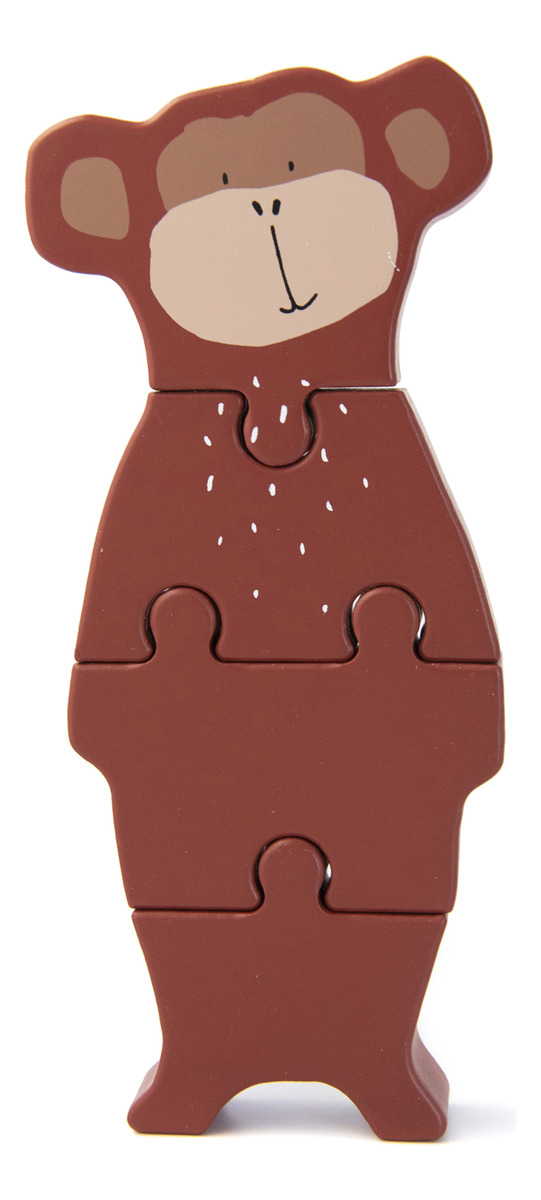 Puzzle Rompecabezas Animales Cuerpo Madera Trixie Trex