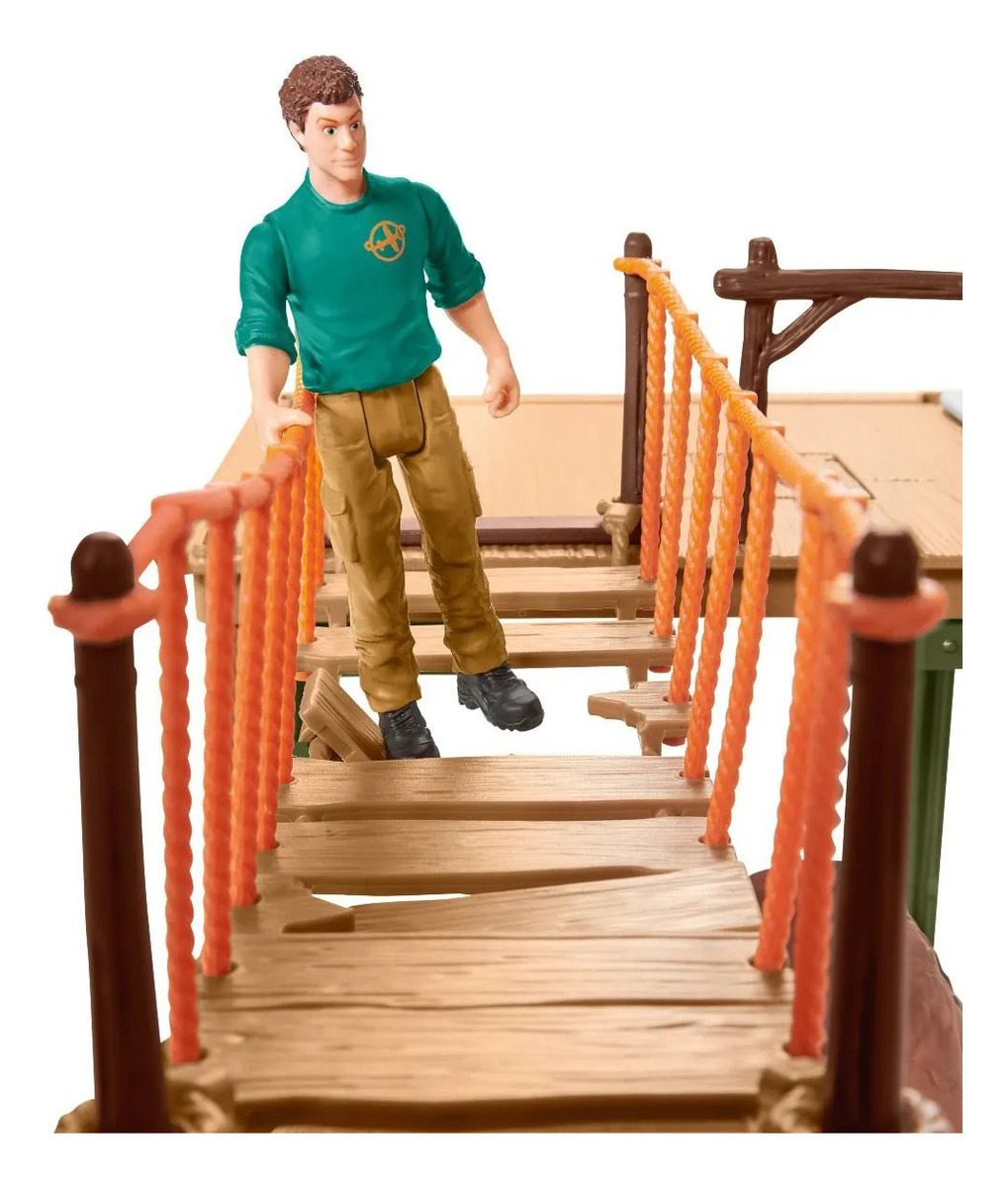 Estación Aventuras Wild Life Ranger Schleich Juguete Niño Tx