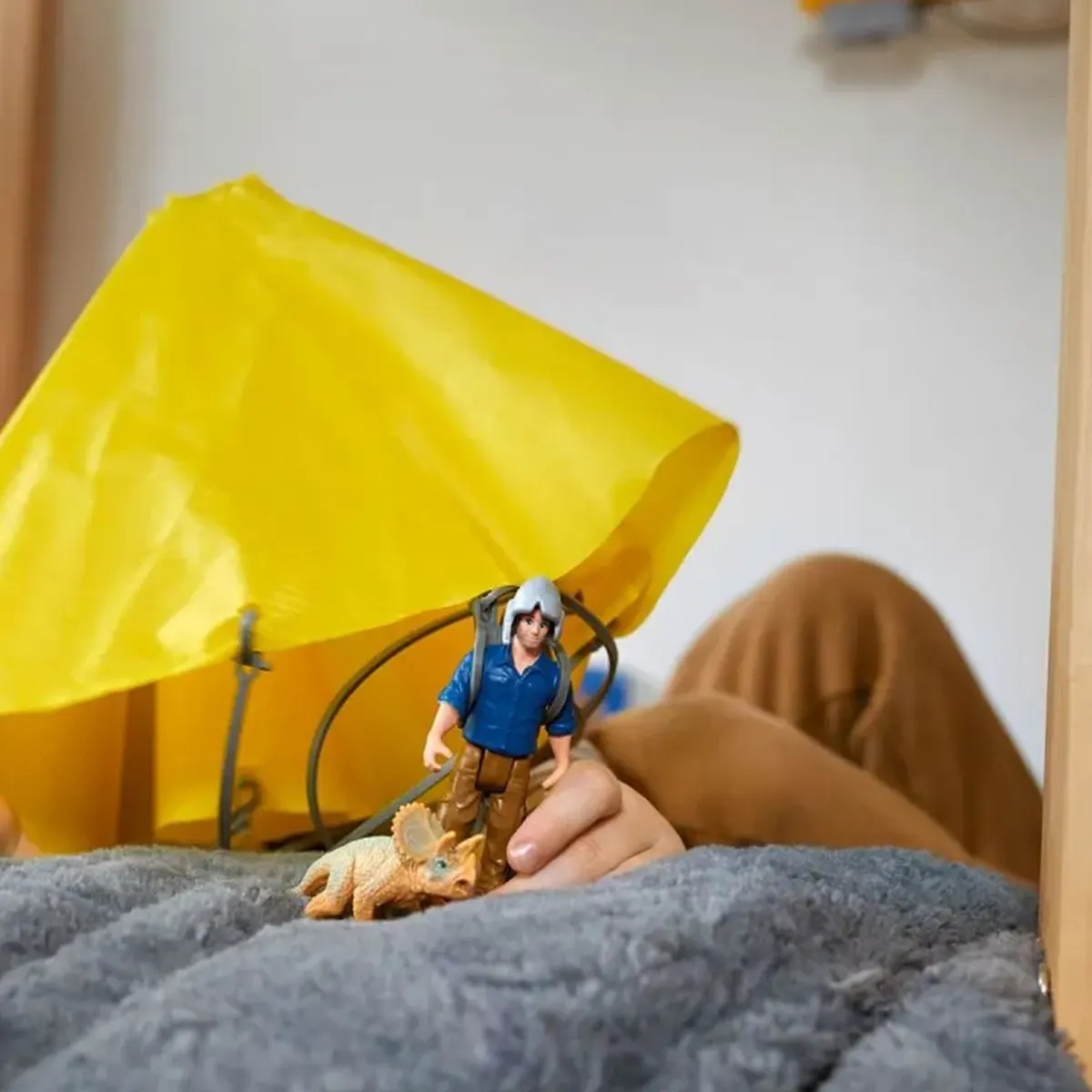 Figura Rescate En Paracaidas 41471 Schleich Trex
