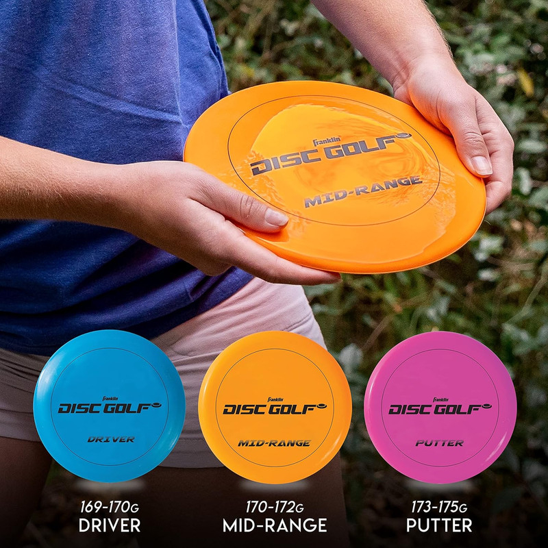 Franklin Discos De Golf Frisbee + Arco Target C/ Cadenas Tx