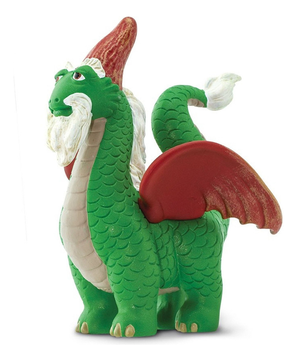 Dragon Gnomo Navidad Figura Safari Mitologico Niño Trex