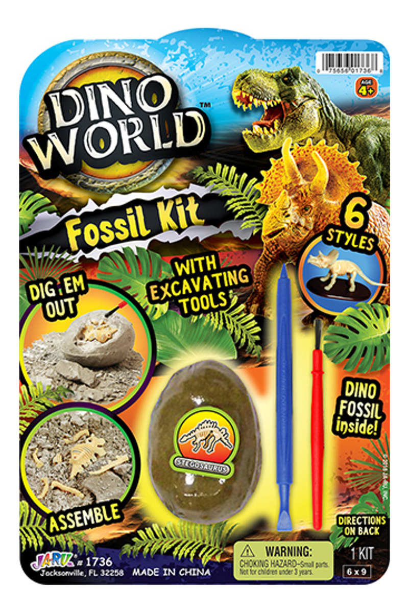 Juego Huevo Dinosaurio Excavación Ja Ru Fossil Tiktok Tx
