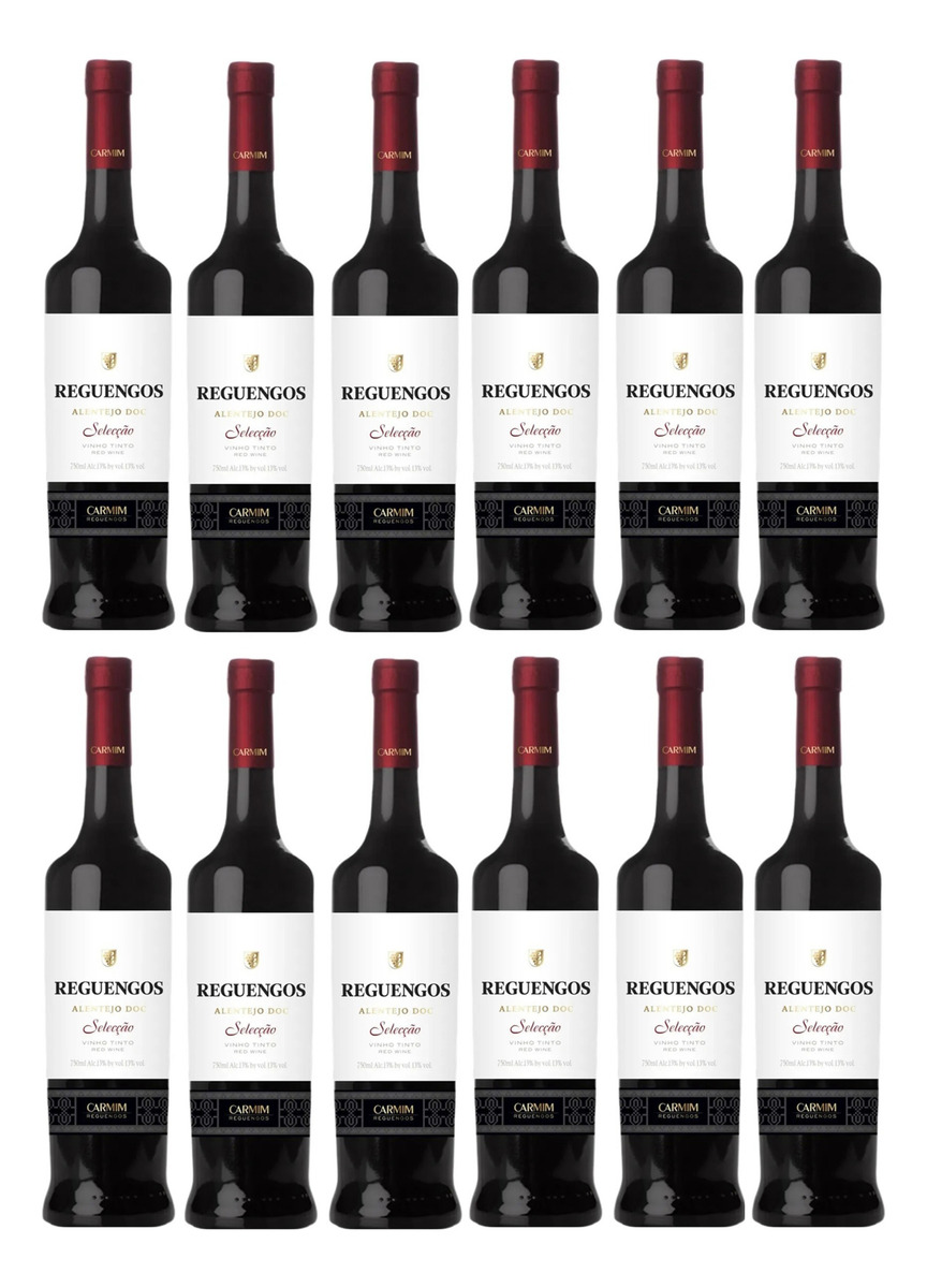Vino X12 Tinto Seleccion Reguengos 750 Ml Premium Calidad Tx