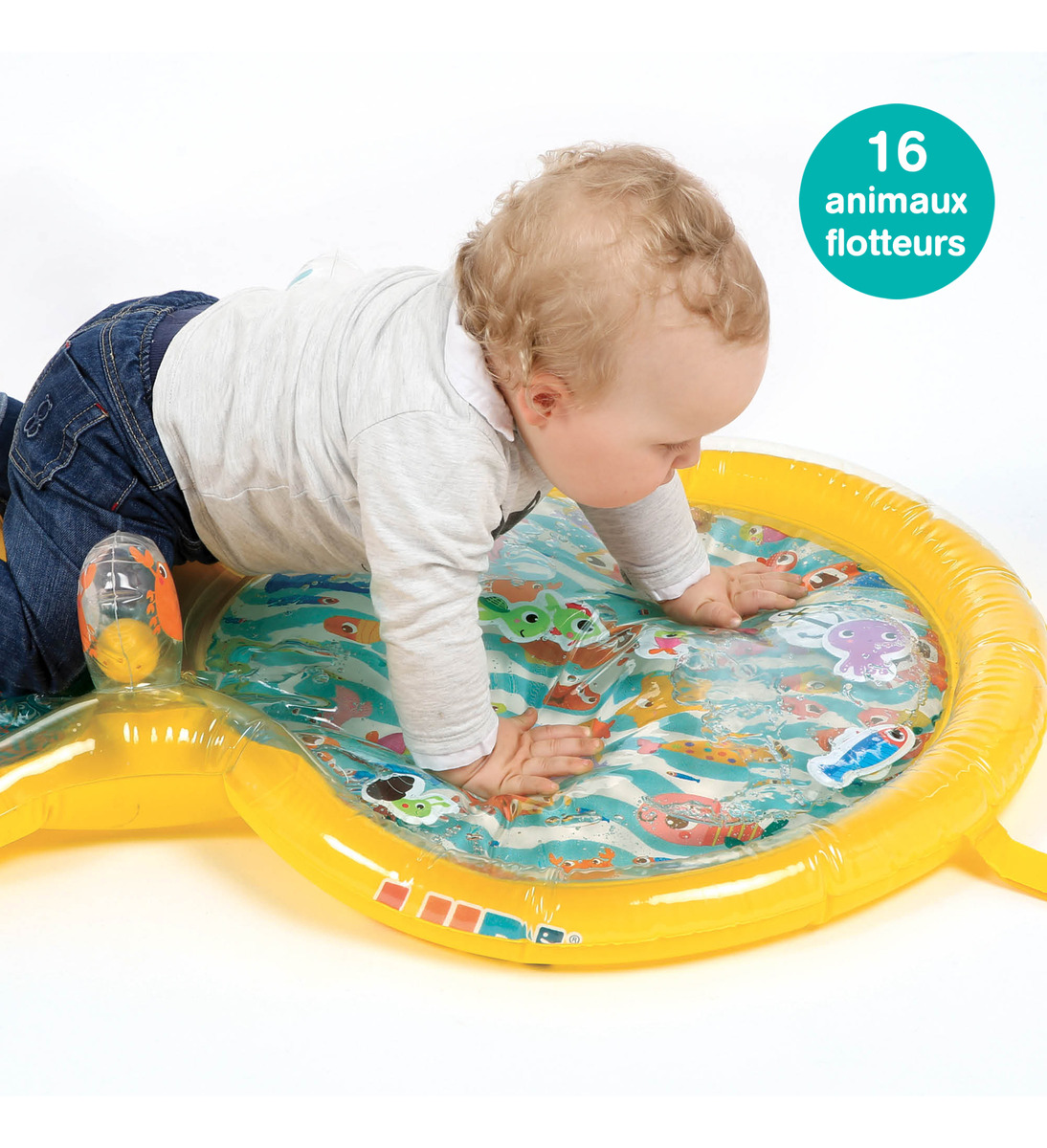 Alfombra Agua Maxi Bebe Ludi Mundo Marino Didactico Trex