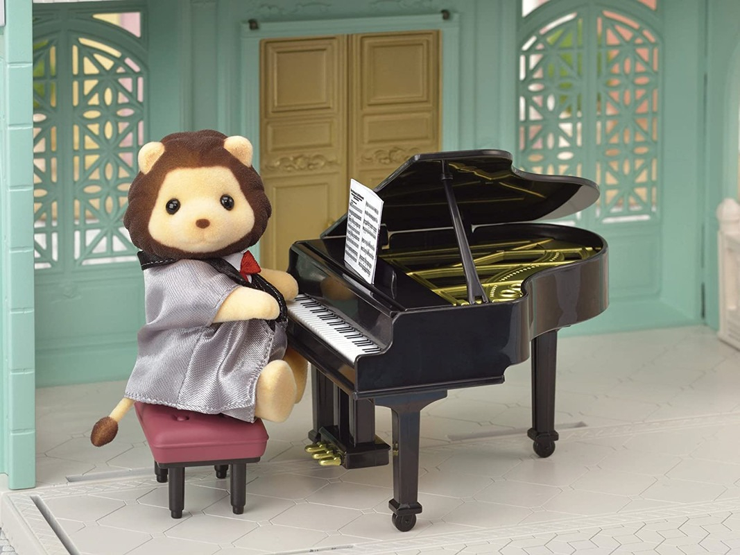 Sylvanian Families Set Cocierto De Piano + León Pianista Tx
