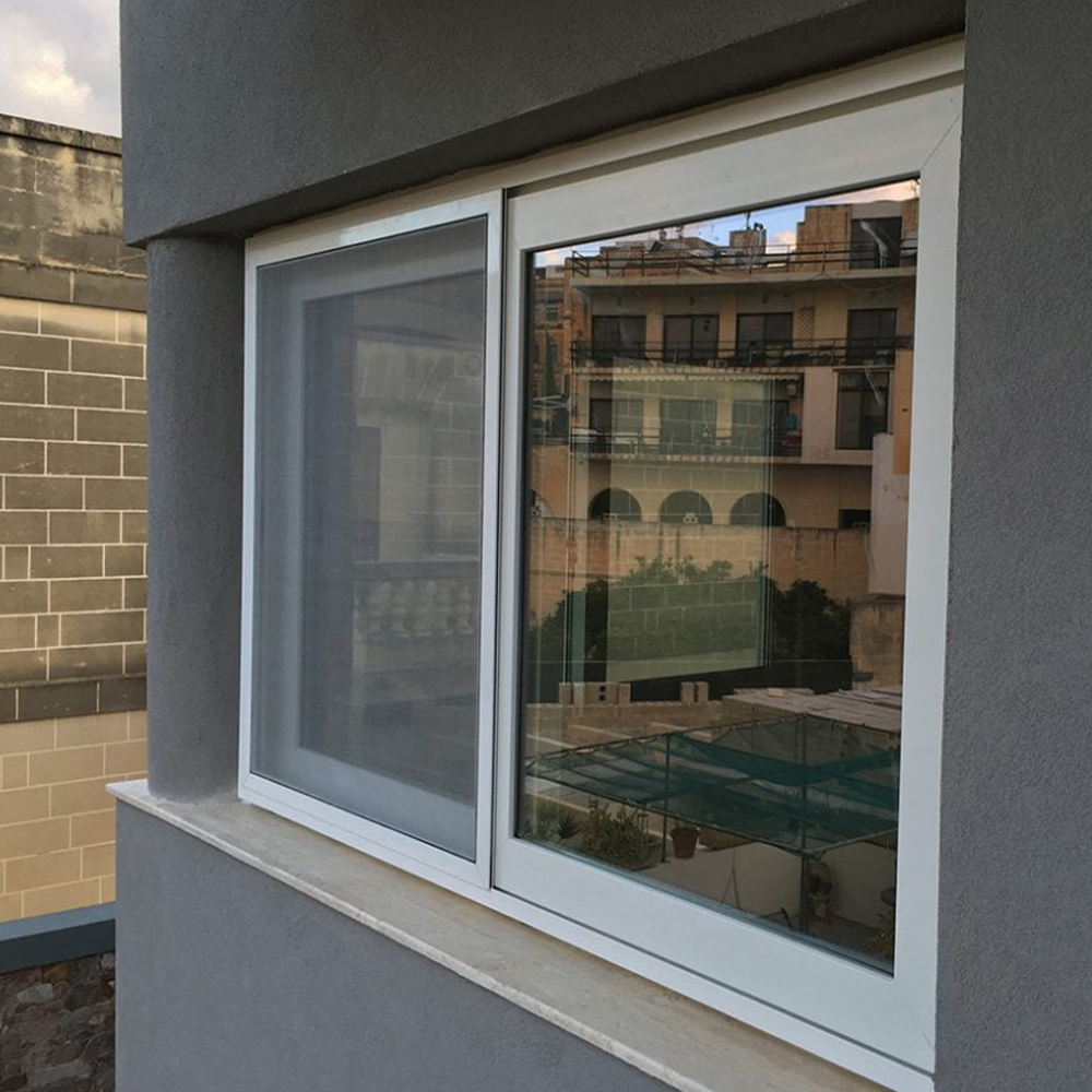 Monoblock Ventana De Pvc Corrediza 134 X 120 Persiana Trex