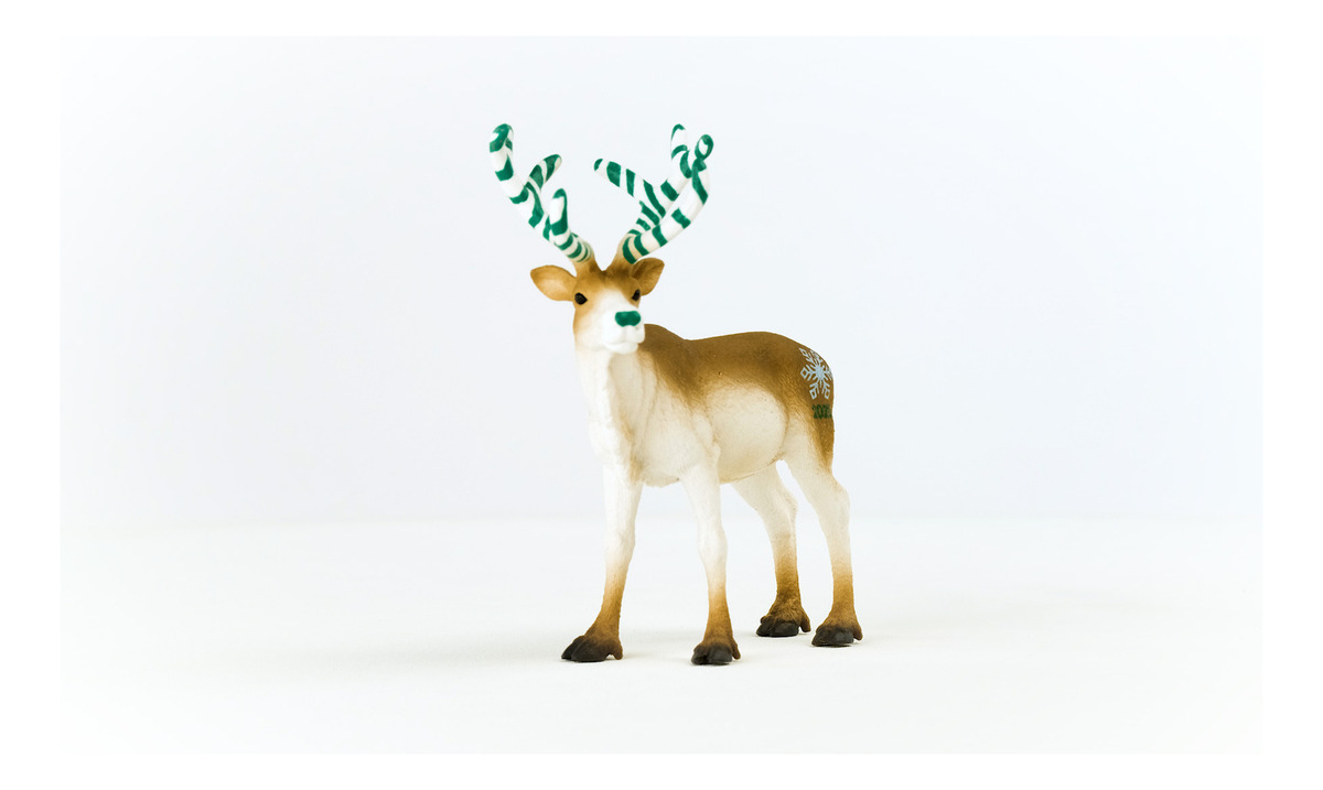 Muñeco Reno Ciervo De Navidad Coleccionable Schleich Trex