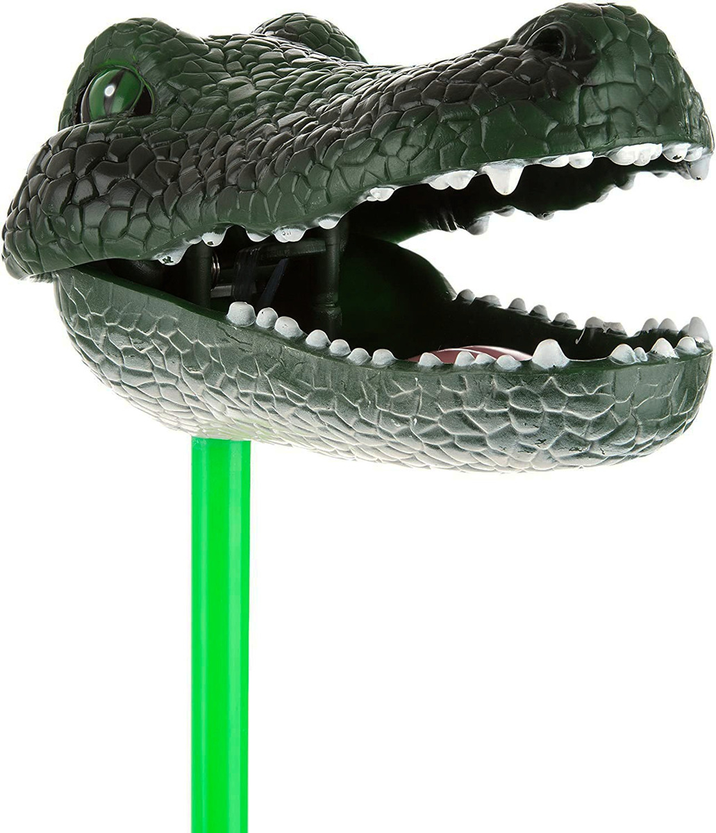 Caiman Alligator Snapper Cabeza Safari Figura Animal Muñeco