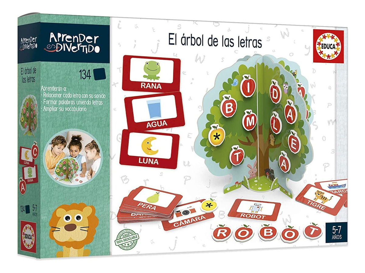 Puzzle Aprender El Arbol De Las Letras Rompecabezas Educa Tx