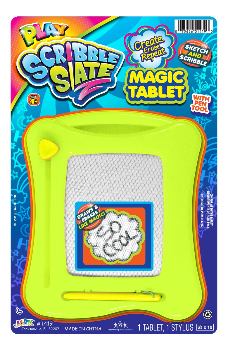 Pizarra Mágica Infantil Con Lapiz Tablet Ja Ru Colores Trex