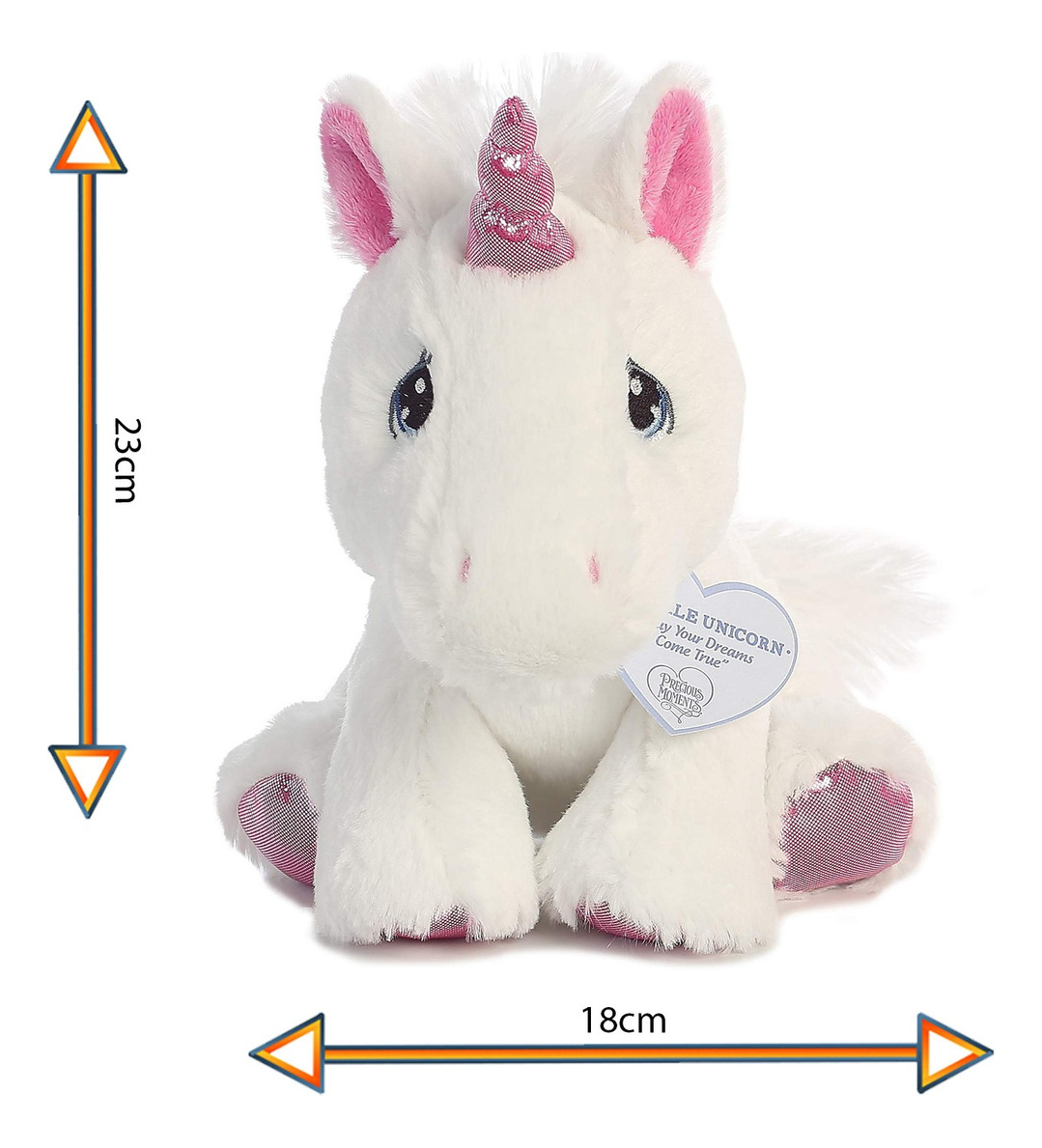 Peluche Unicornio Sparkle Preciuos Moment Calidad Aurora Trx