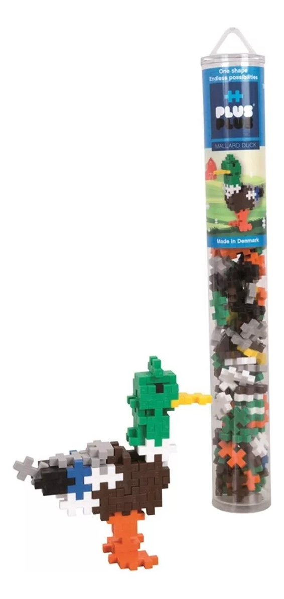 Juego Bloques Encastre Animales Armar 100 Pcs Infantil Tx