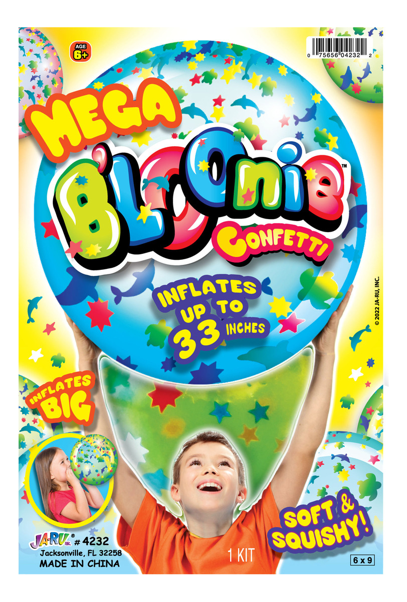 Bola Confeti Globo Gigante Kit Ja-ru Juego Tiktok Trex
