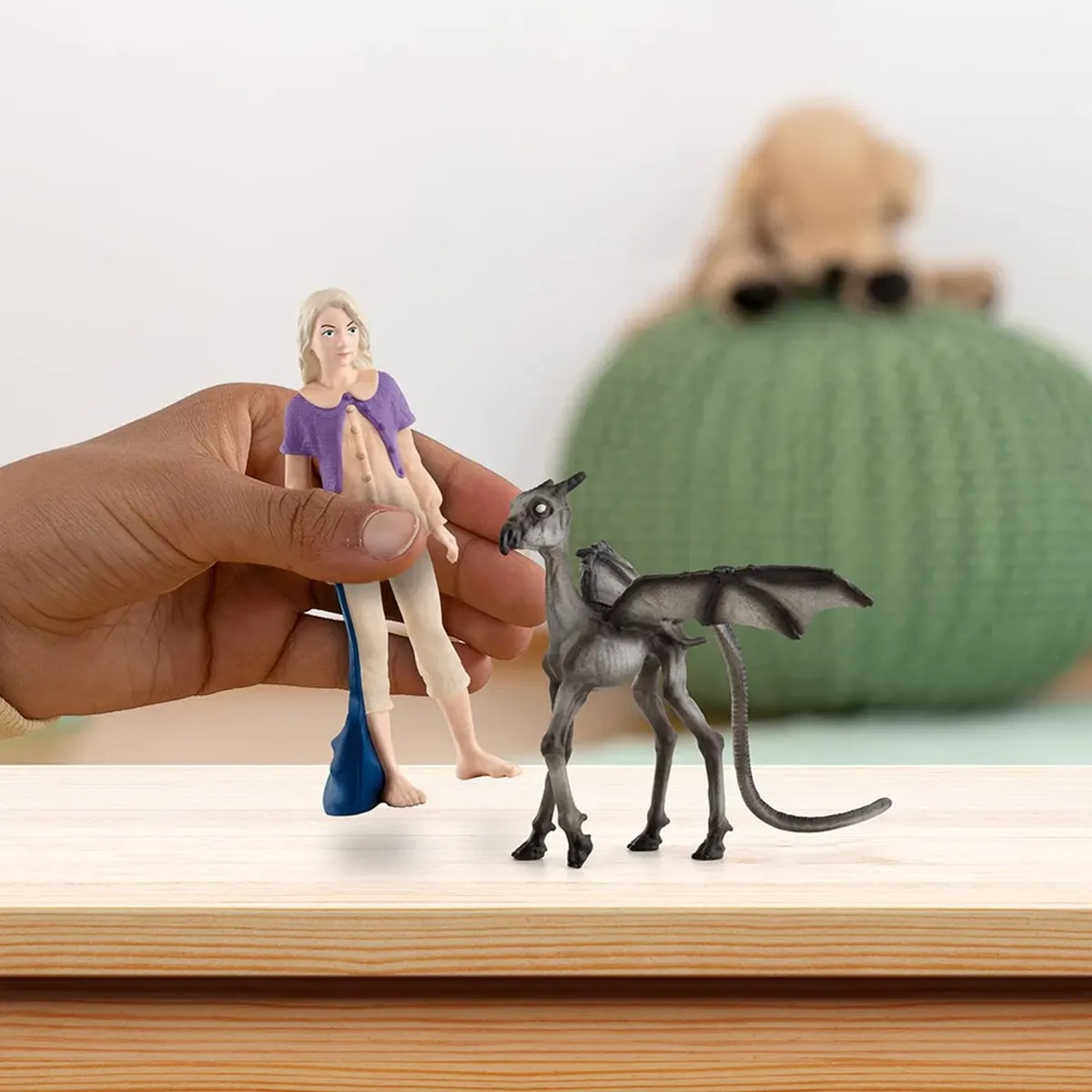 Figura Coleccionable Schleich Harry Potter Luna Y Thestral