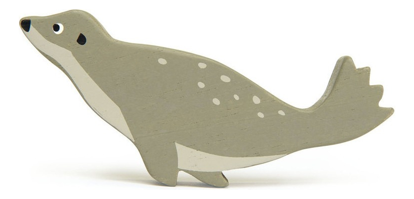 Tender Leaf Toys Foca Mar Océano Juguete Madera Niños Trex