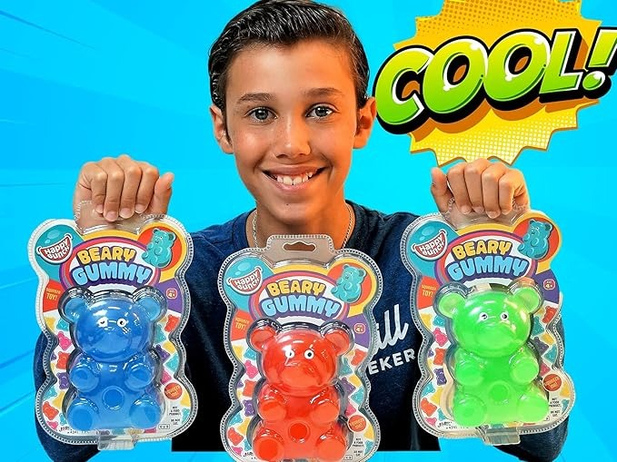 Osito Goma Jaru Infantil Squishy Antiestres Ansiedad Squeeze