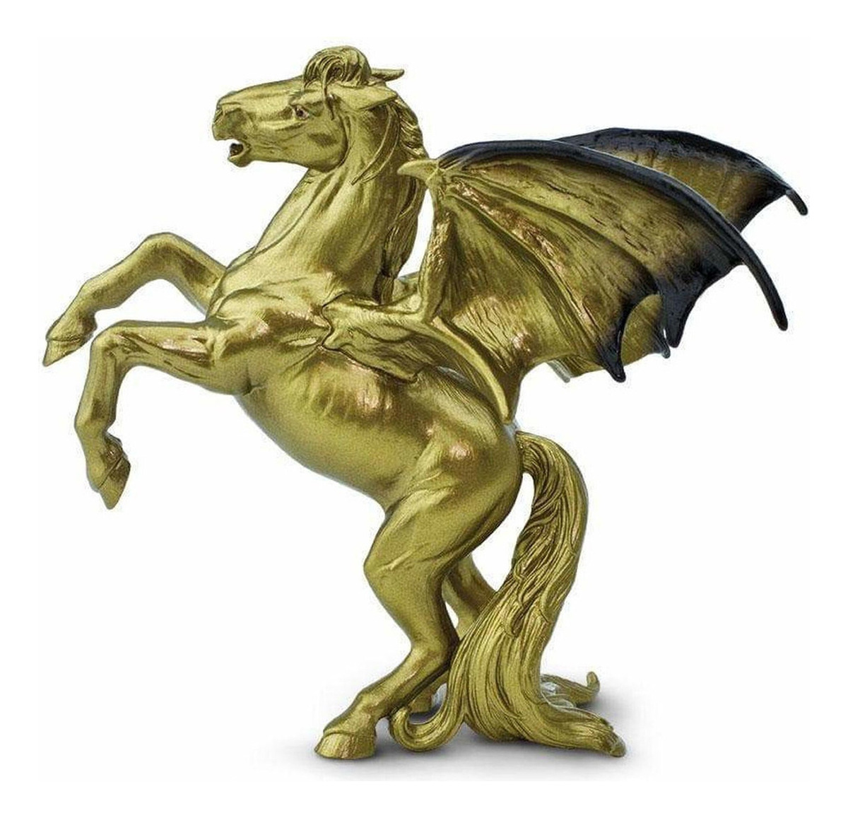 Caballo Oro Areion Gold Safari Colección Animal Realista Tx