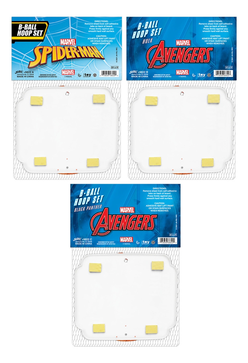 Mini Aro De Basketball Tiktok Marvel Avengers Ja Ru Trex