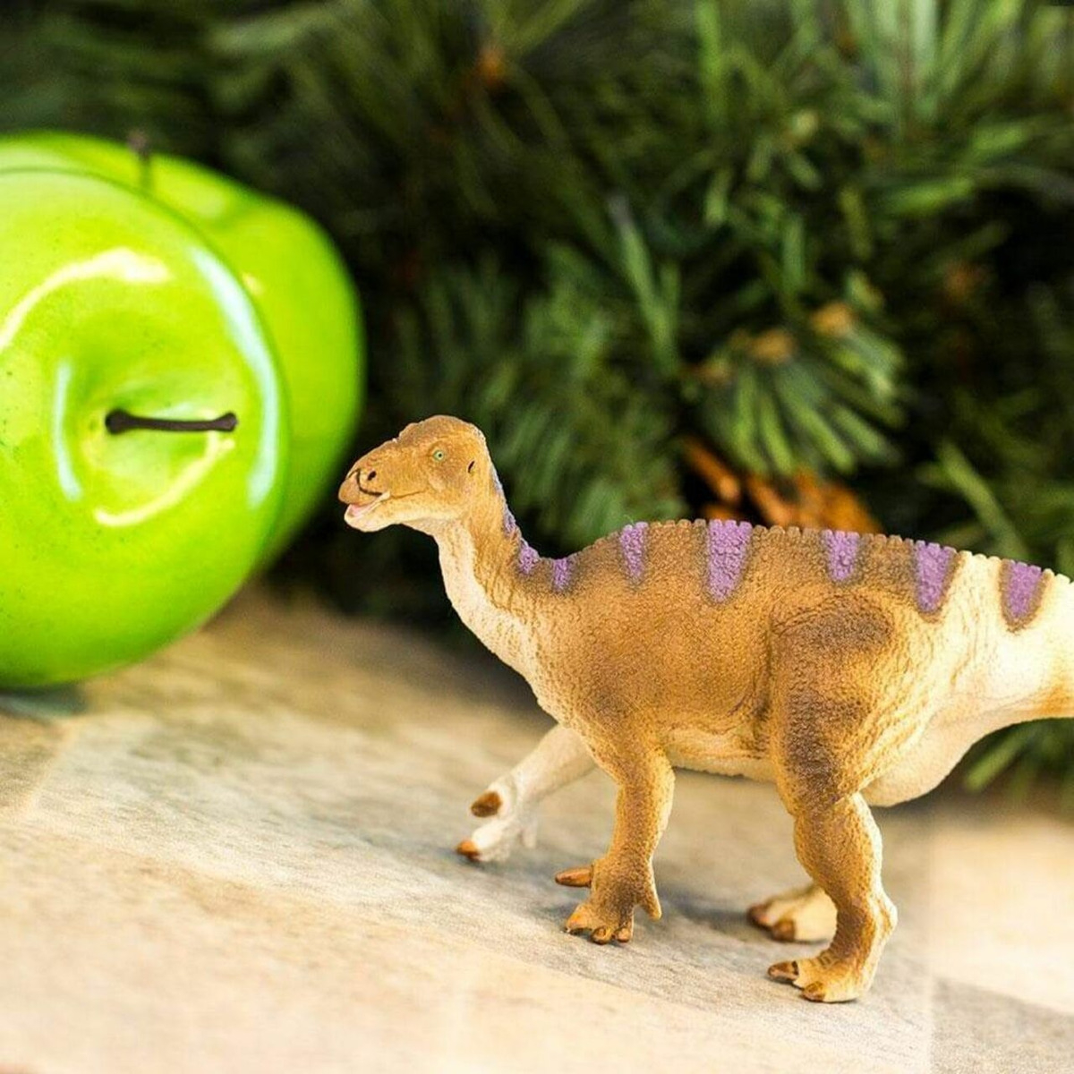Iguanodon Safari Figura Coleccionable Muñeco Dinosaurio Tx