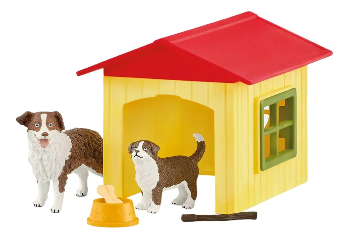 Figura Coleccionable Schleich Casa Para Perros 42573