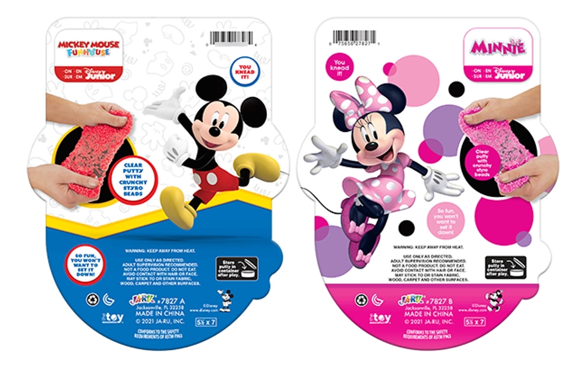 Amansaloco Antiestres Disney Mickey Minnie Jaru Fidget Toy