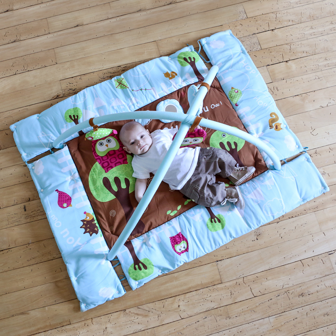 Gimnasio Alfombra Juegos Bebe Didactico Ludi Moises Trex