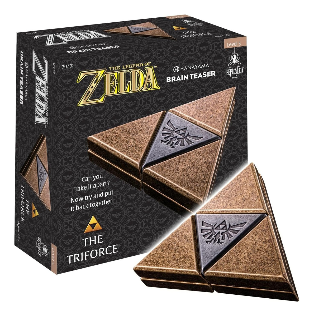 Puzzle Metal Puzzle Triforce Hanayama Nintendo Zelda Lvl 5