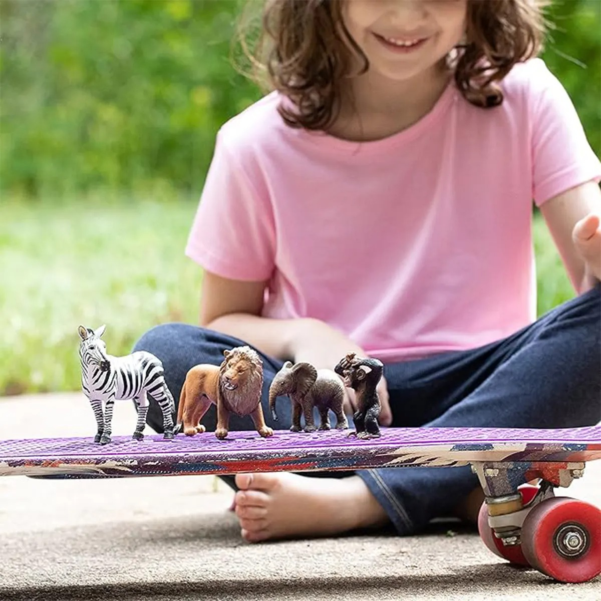 Set De Inicio De Vida Salvaje 4 Pcs +3 42387 Schleich Trex