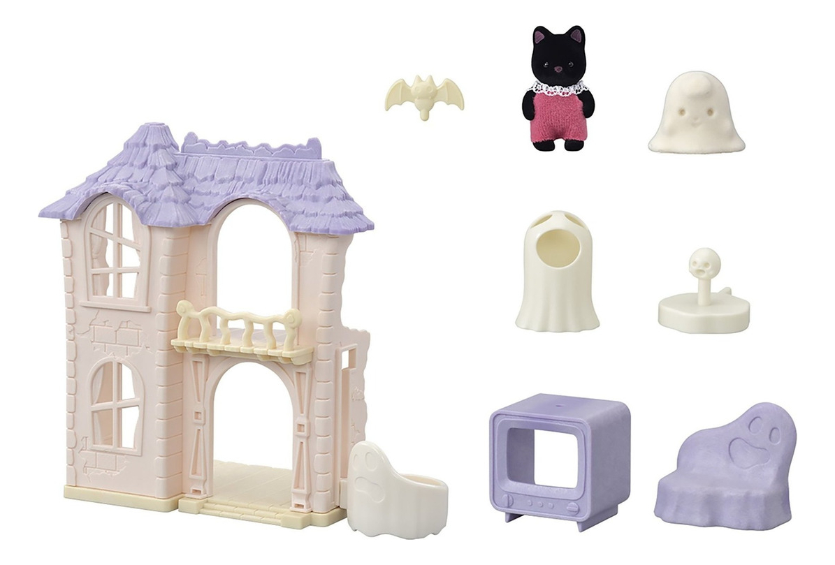 Sylvanian Families Casa Encantada Del Fantasma Juguete Tx