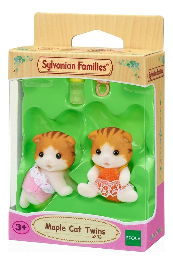 Sylvanian Families Gatos Gemelos Bebe Muñecos Juguete Niños
