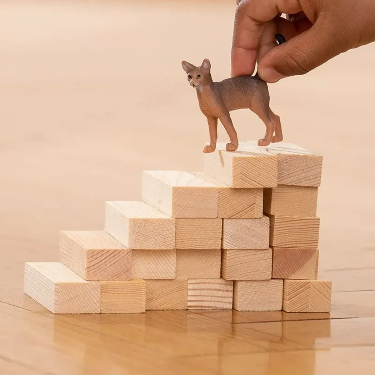 Figura Coleccionable Schleich Gato Abisinio 13964