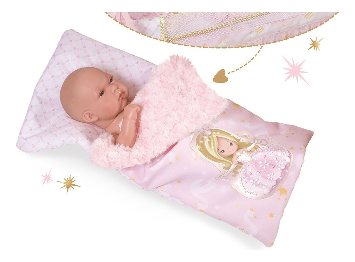 Cuna Colecho De Cuevas María Princesa Muñeca Jugete Bebé Tx