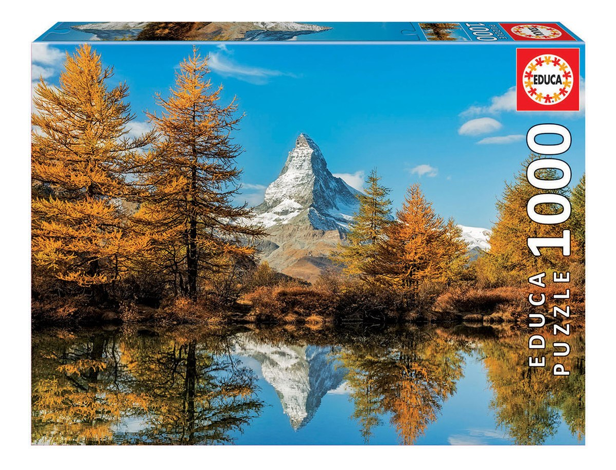 Rompecabeza Educa Puzzle Otoño Monte Cervino 1000 Piezas Tx