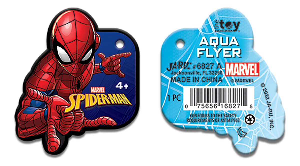 Frisbee Platillo Marvel Ja-ru Juego Iron Man Hulk Spider Man