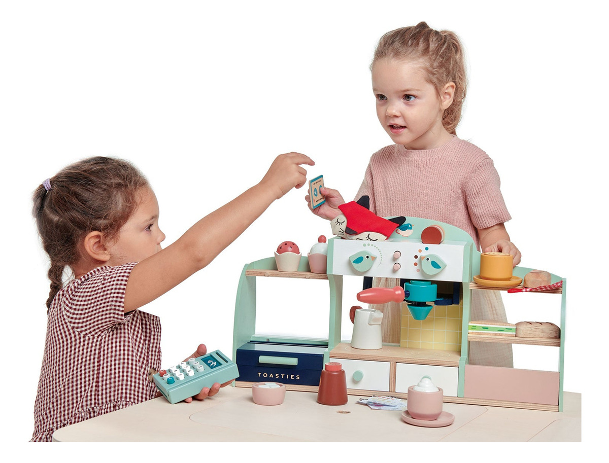 Tender Leaf Toys Supermercado Caja Registradora Juego Trex®
