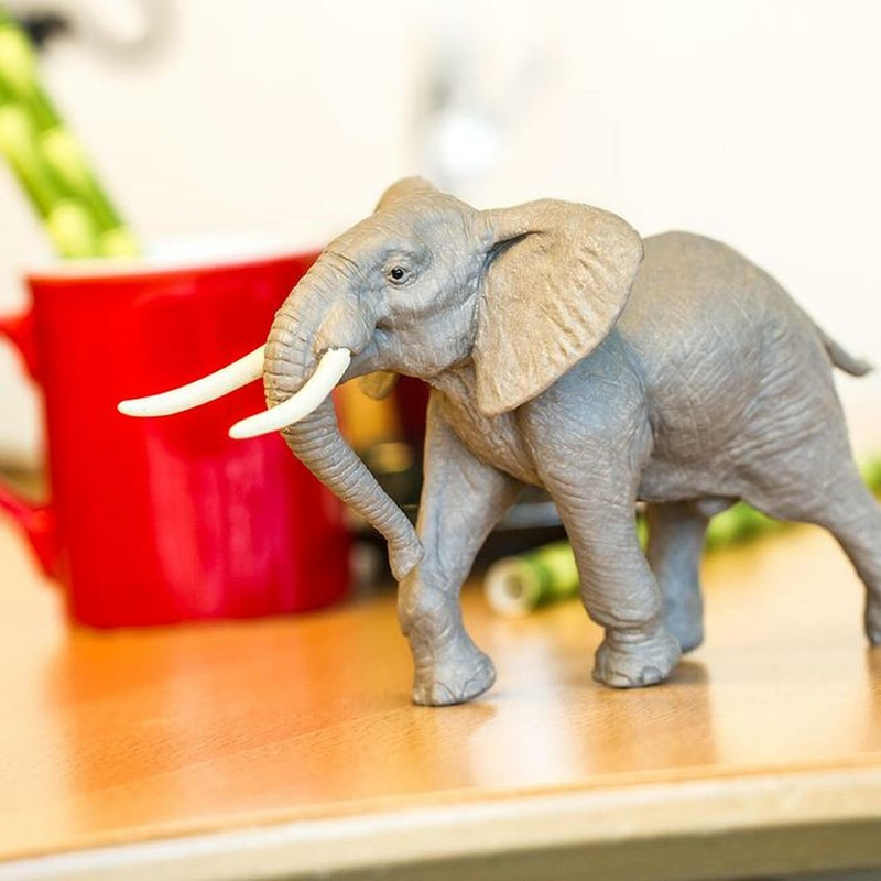 Elefante Africano Safari Animal Figura Muñeco Infantil Trex