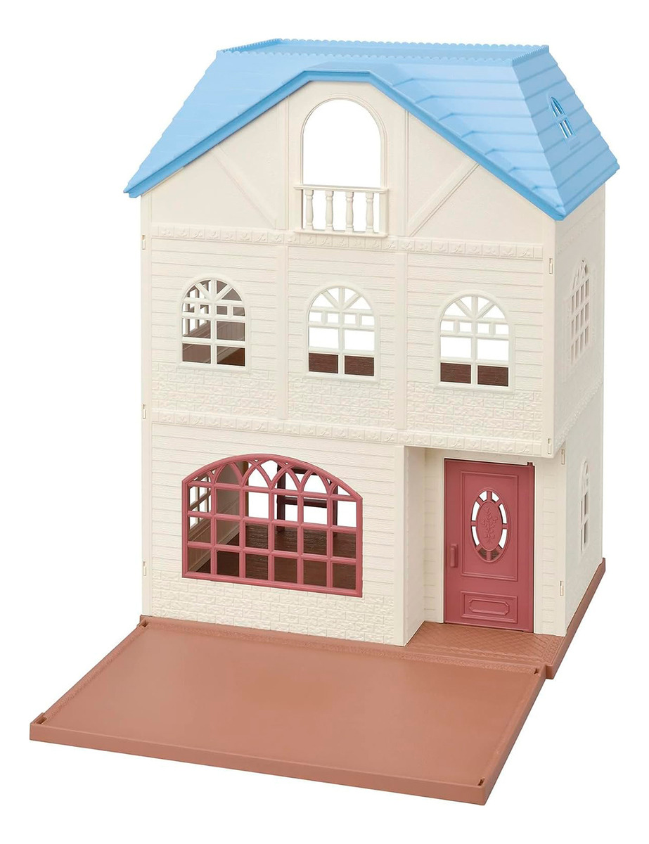 Sylvanian Families Casa Casita 3 Pisos Balcón Juguete Muñeco